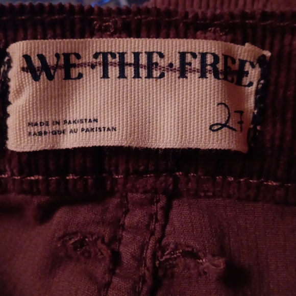 Free People Risk Taker Cord Jeans in Chocolate Truffle - Picture 8 of 11